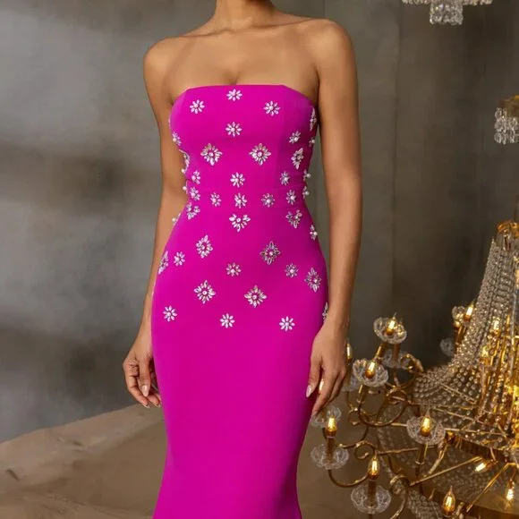 hot pink pregnancy dress Maternal America Hot Pink Front Tie Keyhole Dress – TummyStyle Maternity &  Baby